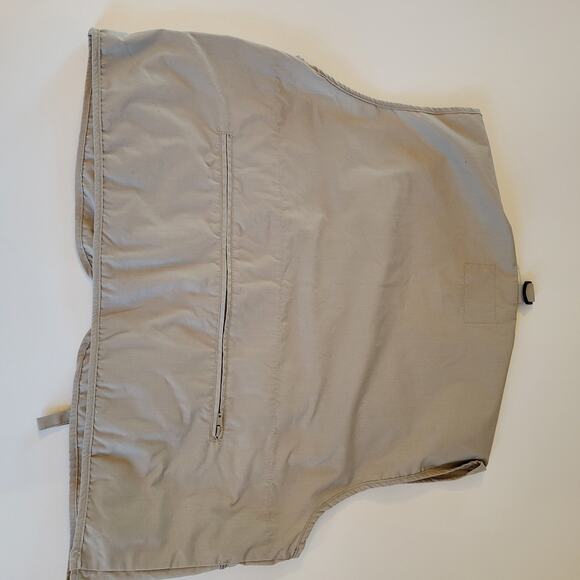 Rio Bravo by Prestige Utility Fly Fishing Vest Mens XL Khaki Many Pockets - Picture 3 of 5